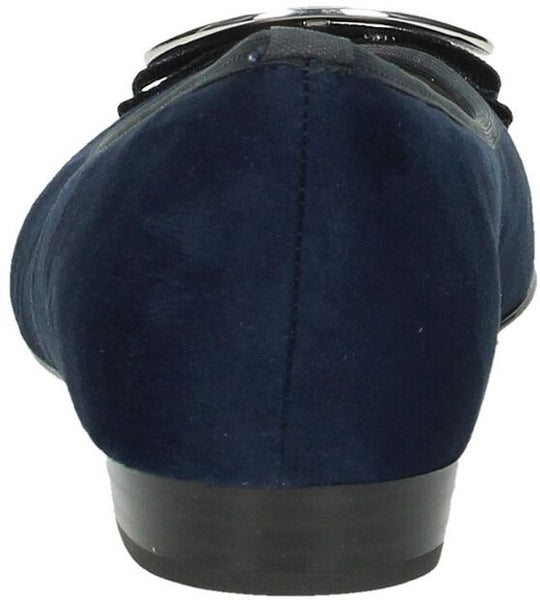 Jenny Navy Womens Flat Shoes