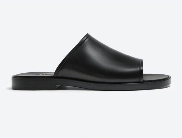 Zara Black Mens Sandals