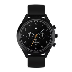 Spirit Black Silicone Strap Mens Wrist Watch