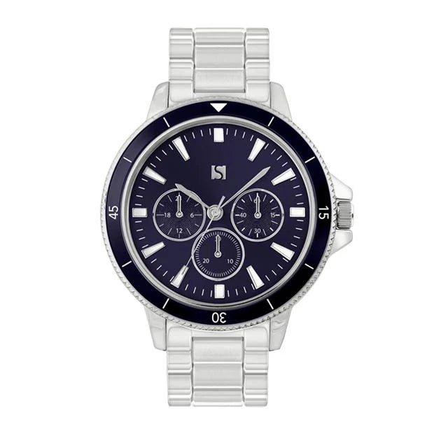 Spirit Silver Analogue Quartz Mens Wrist Watch
