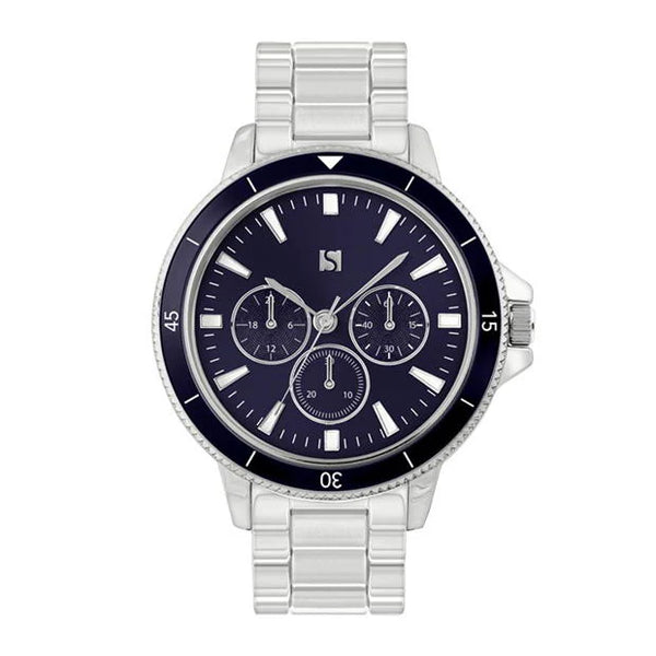 Spirit Silver Analogue Quartz Mens Wrist Watch