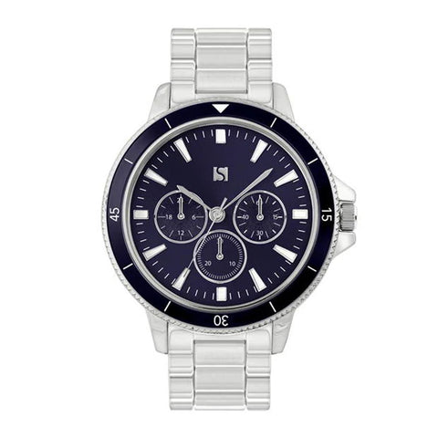 Spirit Silver Analogue Quartz Mens Wrist Watch