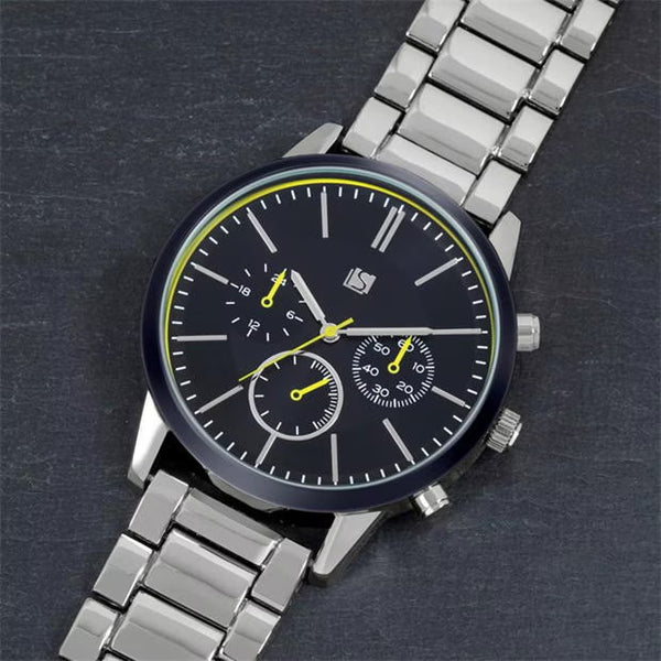 Spirit Analogue Quartz Silver Watch Mens