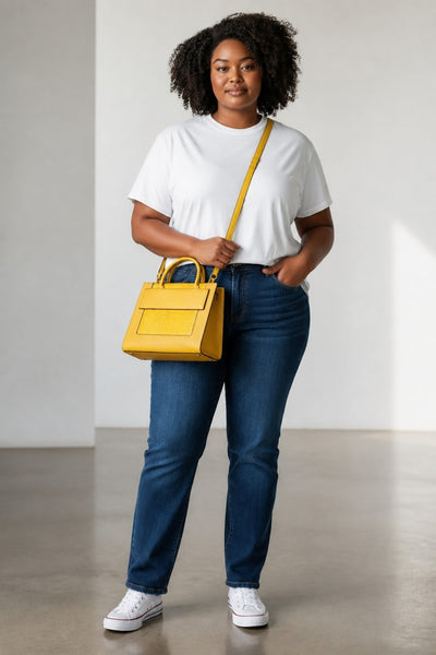 Next Yellow Tote Womens Bag