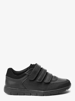 Next Black Boys Leather Shoes