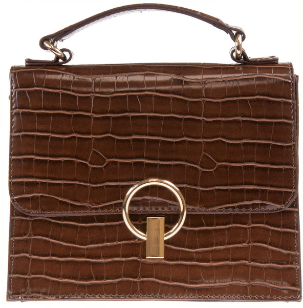 Clarks Brown Cabana Moon Mini Satchel Messenger Womens Bag