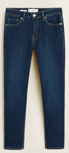 Mango Blue Sculpts Skinny Stretchy Older Girls Jeans