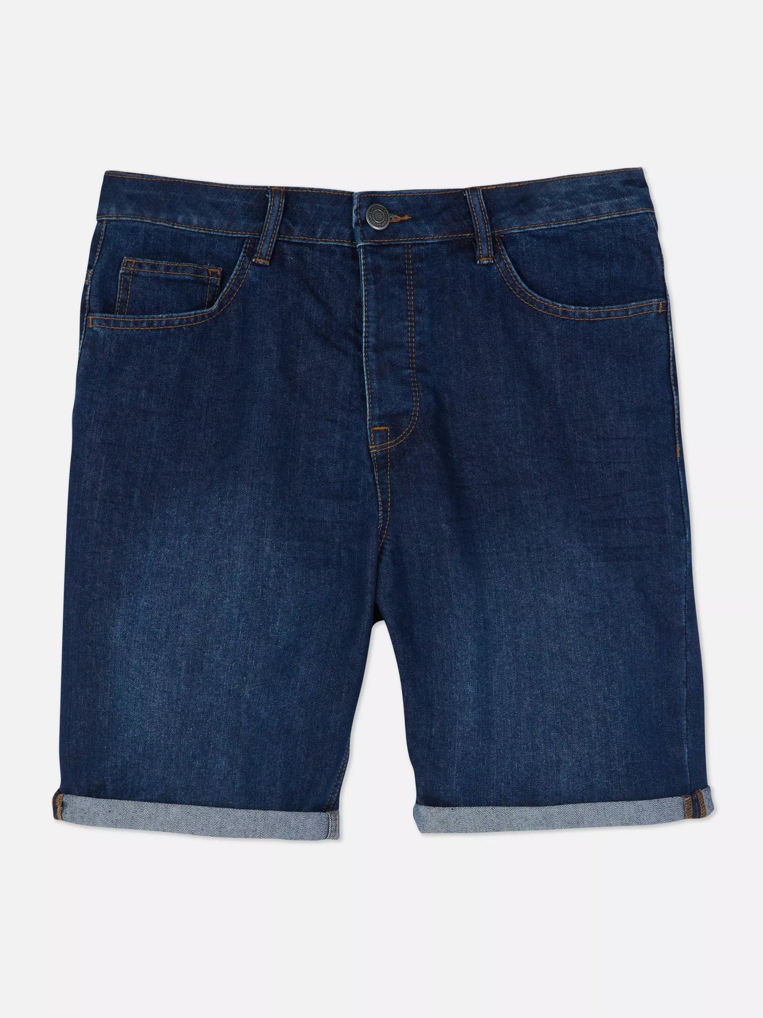 Primark Dark Blue Denim Co. Mens Jeans Shorts