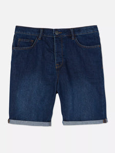 Primark Dark Blue Denim Co. Mens Jeans Shorts