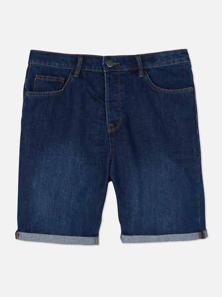 Primark Dark Blue Denim Co. Mens Jeans Shorts