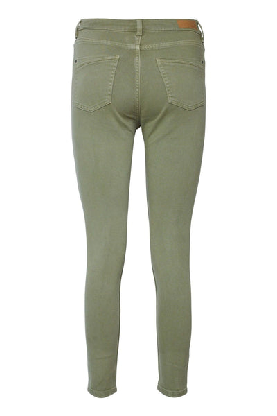 Espirit Green Chino Skinny Stretchy Womens Jeans