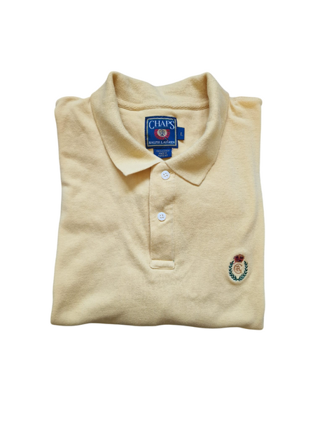 Ralph Lauren Yellow Chaps Mens Polo Shirt