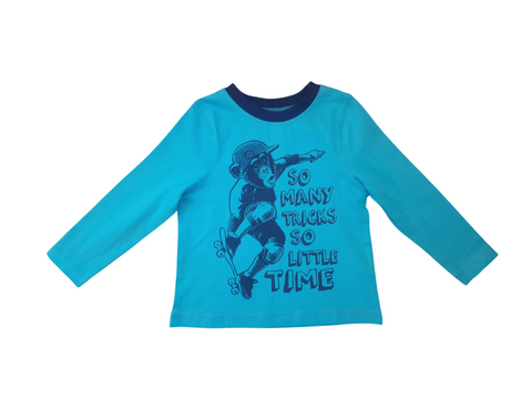 George Blue So Many Tricks Younger Boys T-Shirt