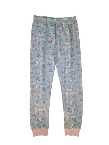 George Blue Swan Print Older Girls Bottoms