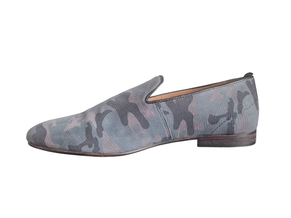 H by Hudson Grey Camo Mens Loafers
