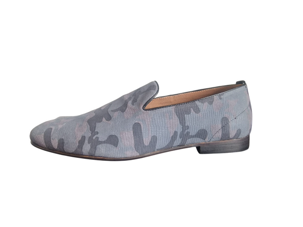 H by Hudson Grey Camo Mens Loafers