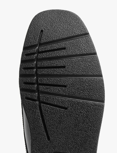 M&S Black Boys School Shoes