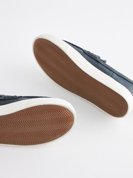 Next Navy Boys Loafers