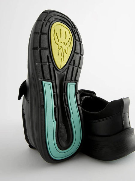 Next Black Boys School Shoes
