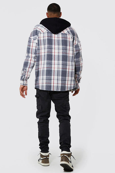 BoohooMan Black Tall Skinny Stretch Carpenter Cargo Mens Jeans