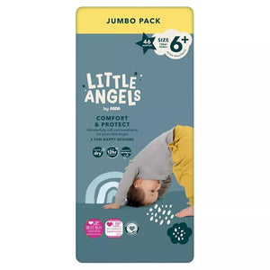 Asda Little Angels Baby Diapers Jumbo Size 6+