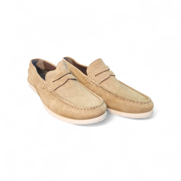 Base London Taupe  Mens Loafers