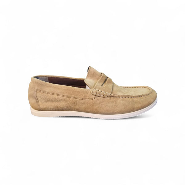 Base London Taupe  Mens Loafers