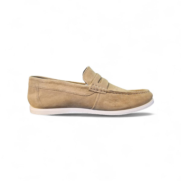 Base London Taupe  Mens Loafers