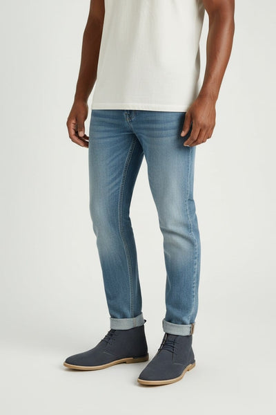 Topman Black Spike Chukka Mens Boots