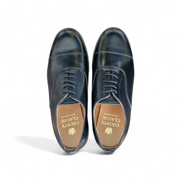 County Classic Black Oxford Mens Shoes