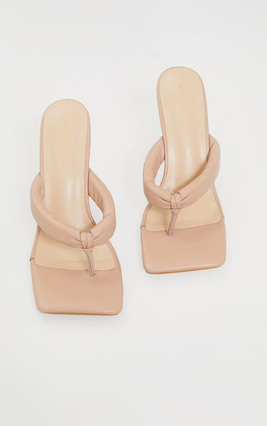 PrettyLittleThing Nude Womens Sandals
