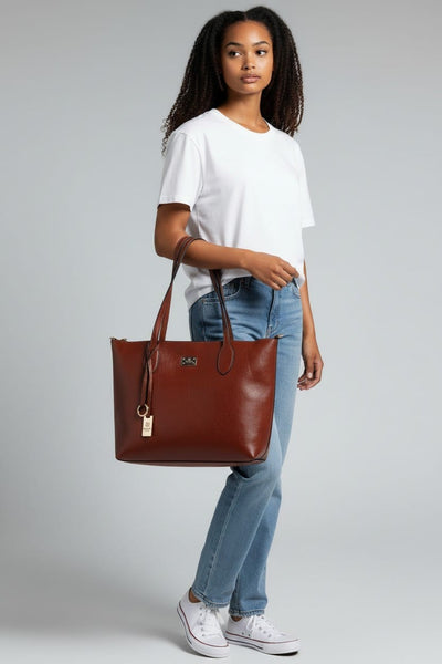 Bessie London Tan Womens Bag