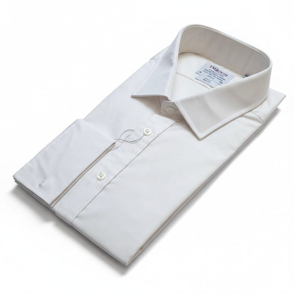 T.M Lewin Cream Finest Two Fold Cotton Mens Shirt