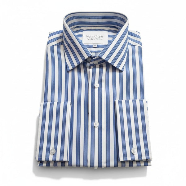 Paradigm Cobalt Stripe Mens Shirt