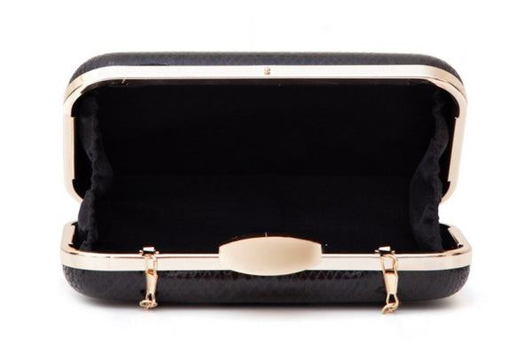 Bessie Black Womens Clutch Bag