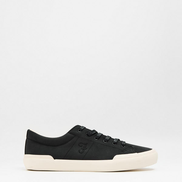 Farah Black Lace Up Mens Trainers