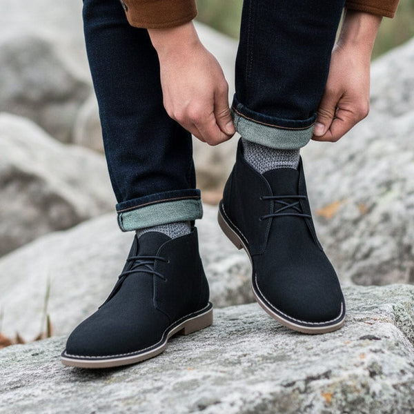 Catesby Black Mens Boots