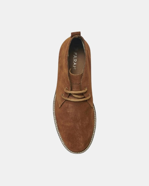 Farah Brown Mens Boots