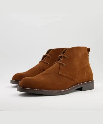 Farah Brown Mens Boots