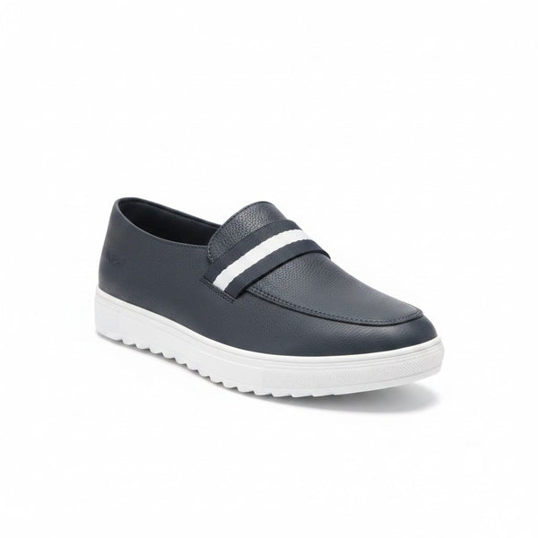 Threadbare Black Mens Loafers