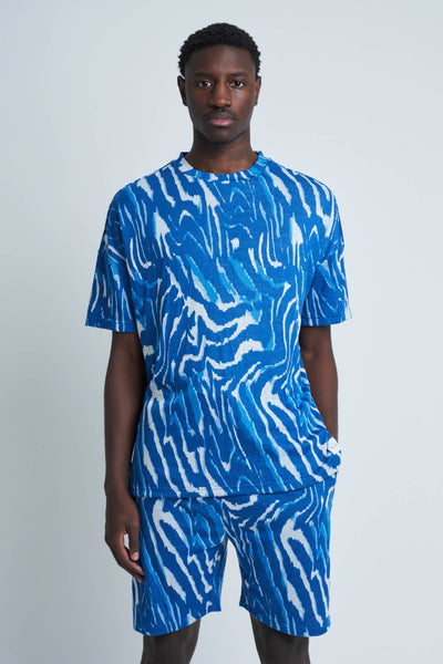 Native Youth Blue Mens Two Piece