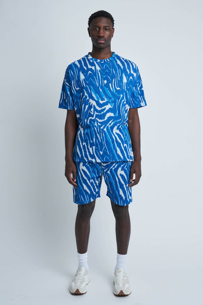 Native Youth Blue Mens Two Piece