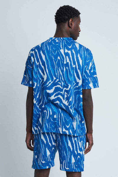 Native Youth Blue Mens Two Piece