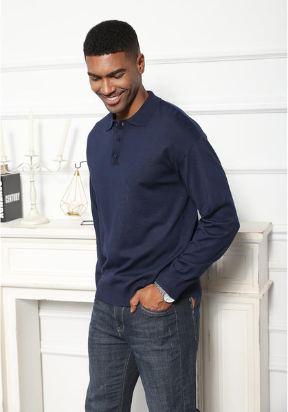 Amazon Essentials Navy Mens Polo Shirt