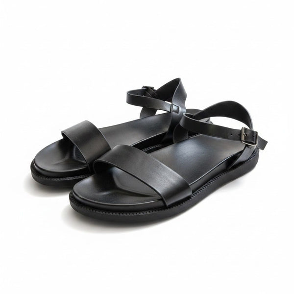 Faith Black Womens Sandals