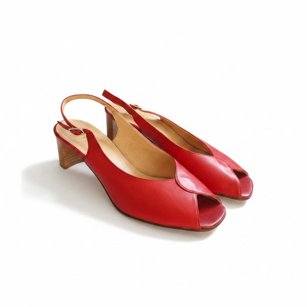 Riva Red Womens Sandals