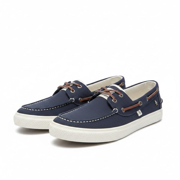 Penguin Anderson Navy  Boat Mens Shoes
