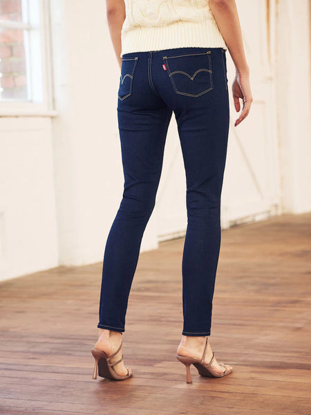 Levis Skinny Dark Blue Womens Jeggings