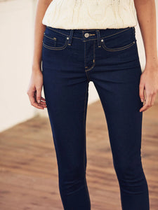 Levis Skinny Dark Blue Womens Jeggings
