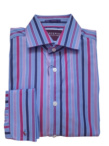 M&S Sartorial Stripe Premium Mens Shirt